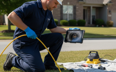 Drain camera inspection in detroit, michigan